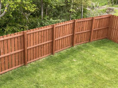 New Wooden Fence