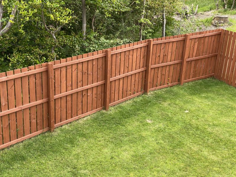 Plank Fence Installation